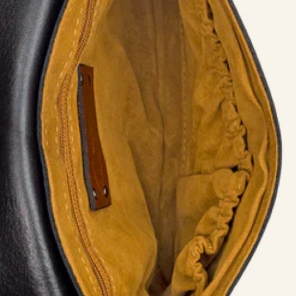 Patricia Nash crossbody bag black leather - Picture 3 of 10